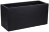 Indiana Plantenbak Zwart Matte – L80 x B30 x H40 cm