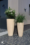 Java Plantenpot Beige Stripe Ø47