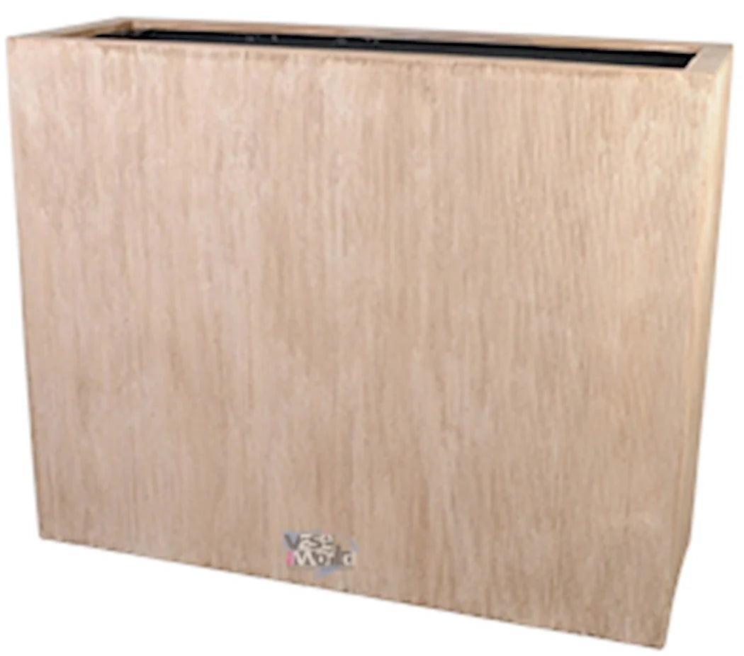 Sumatra Plantenbak Beige Stripe – L100 x B35 x H80 cm