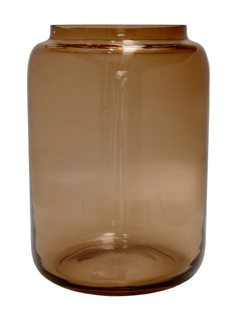 Wolga Vaas Taupe Ø19