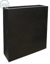 North Dakota Plantenbak Zwart Shiny – L74 x B23 x H92 cm