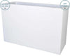 Chicago Plantenbak Wit Shiny – L120 x B45 x H80 cm
