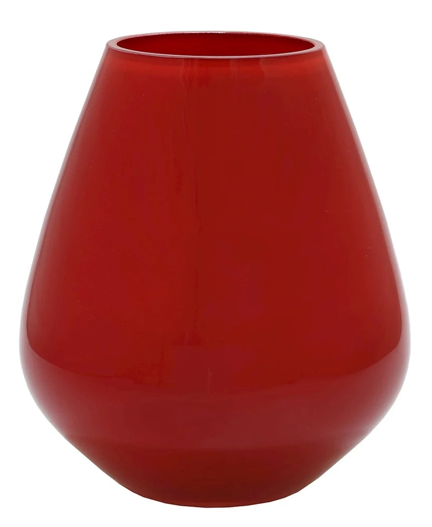Glazen Vaas Tasman Bright Red - Ø18