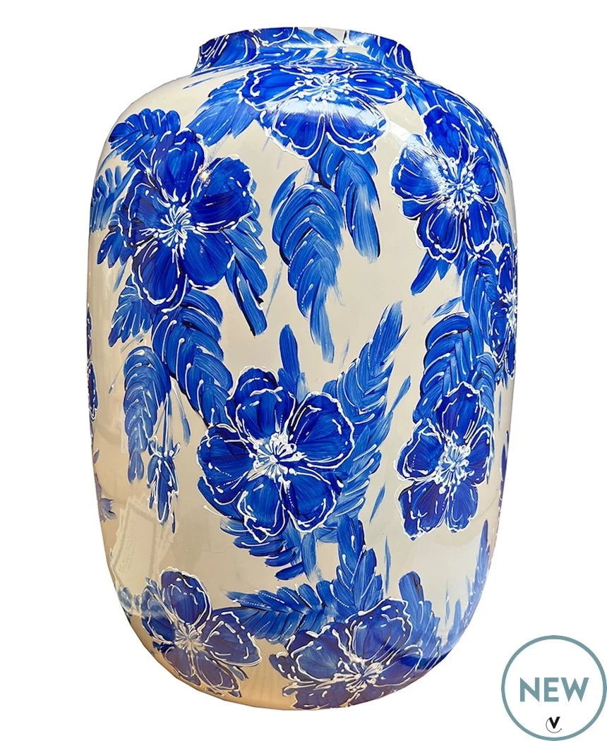 Artic Vaas Rozenbottel Delfts Blauw Ø32,5