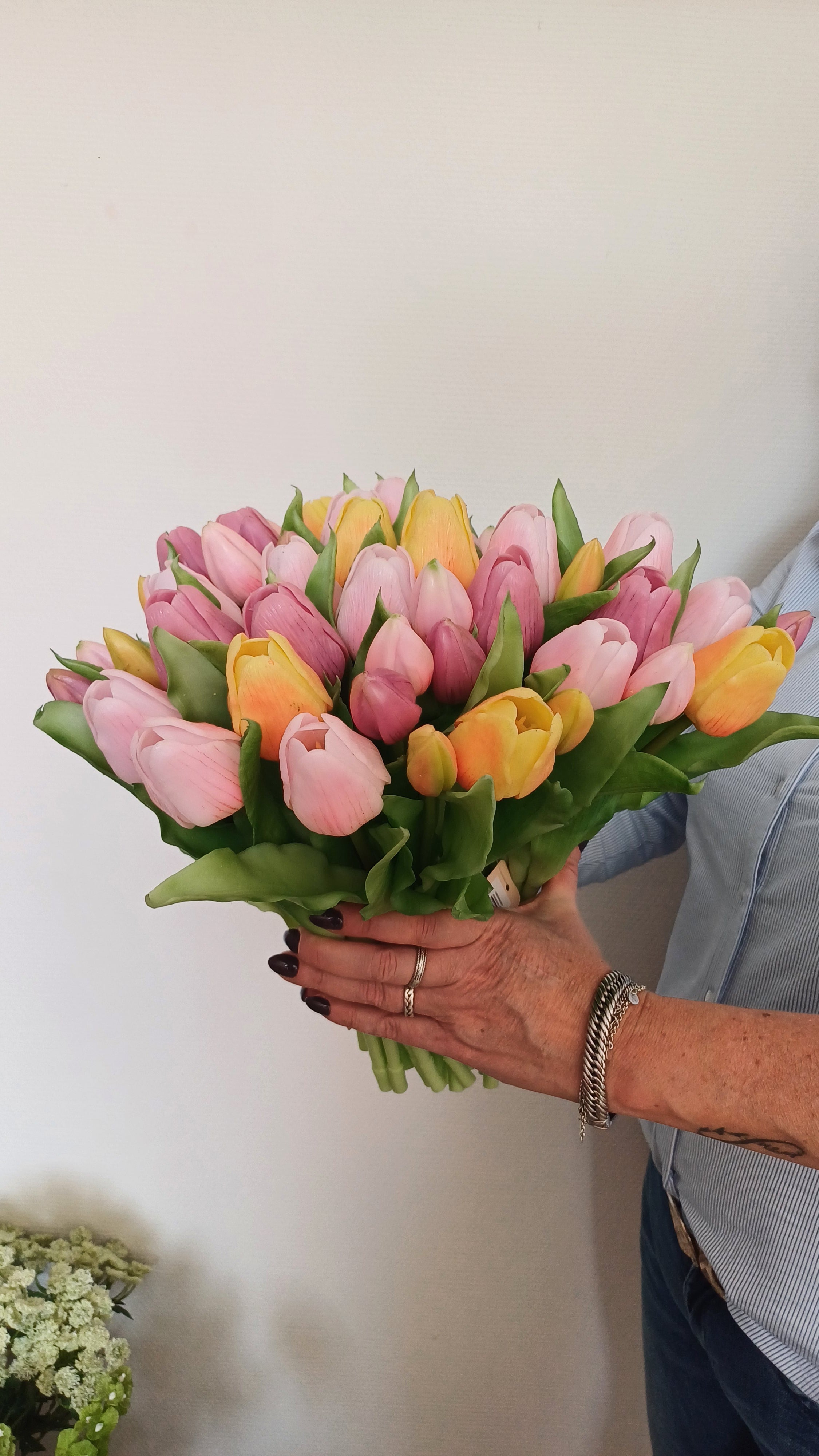 Zijden Tulpen boeket | Pastel