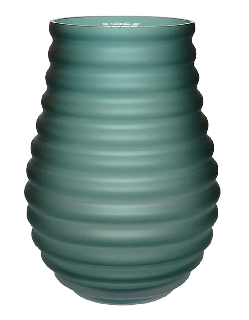Kotto Satin Vaas Groen Ø23,5