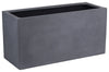 Indiana Plantenbak Grijs Matte – L100 x B40 x H50 cm