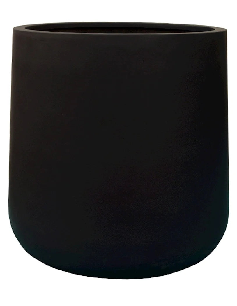 Portland Pot Zwart Matte Large – Ø55