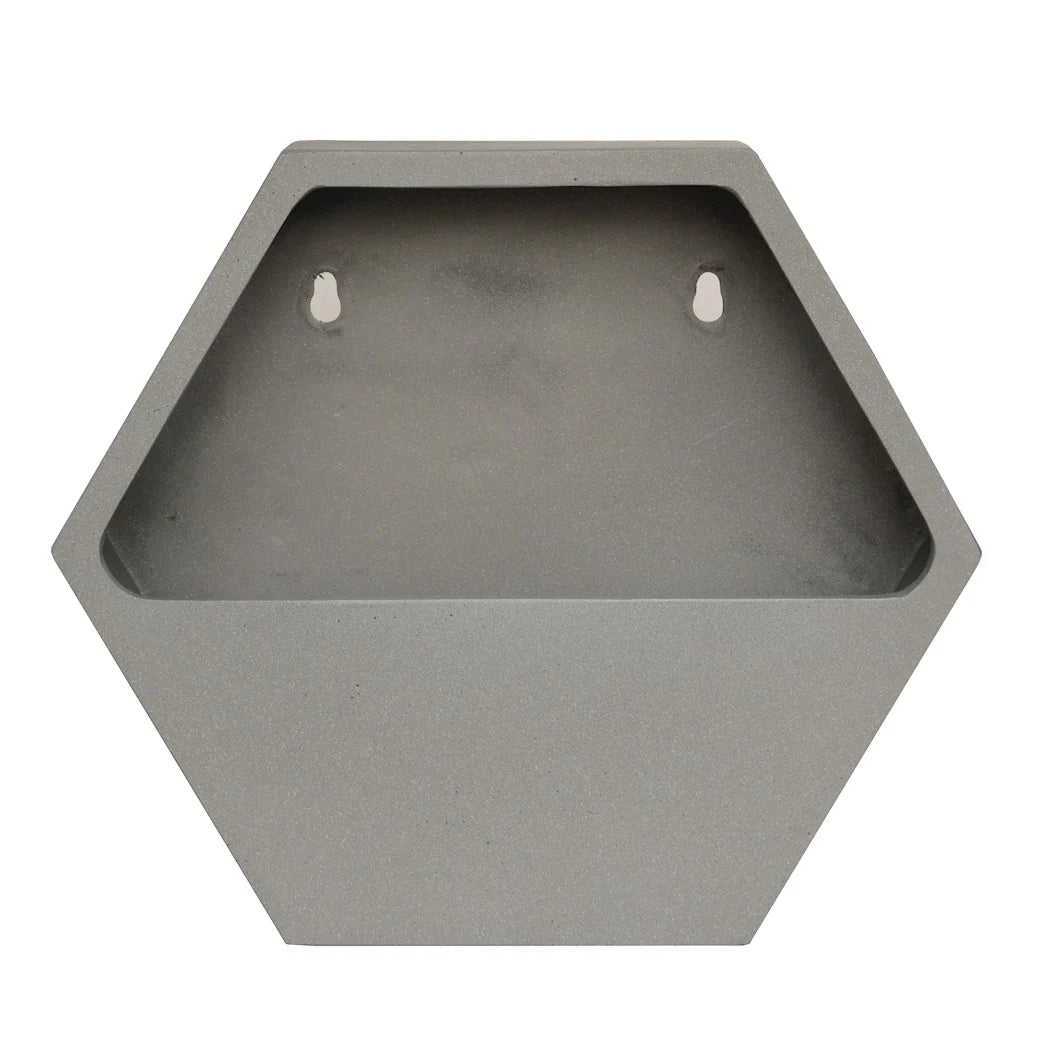 Belfast Hangpot Grijs Matte – L37 x B9 x H32 cm