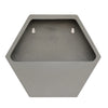 Belfast Hangpot Grijs Matte – L37 x B9 x H32 cm