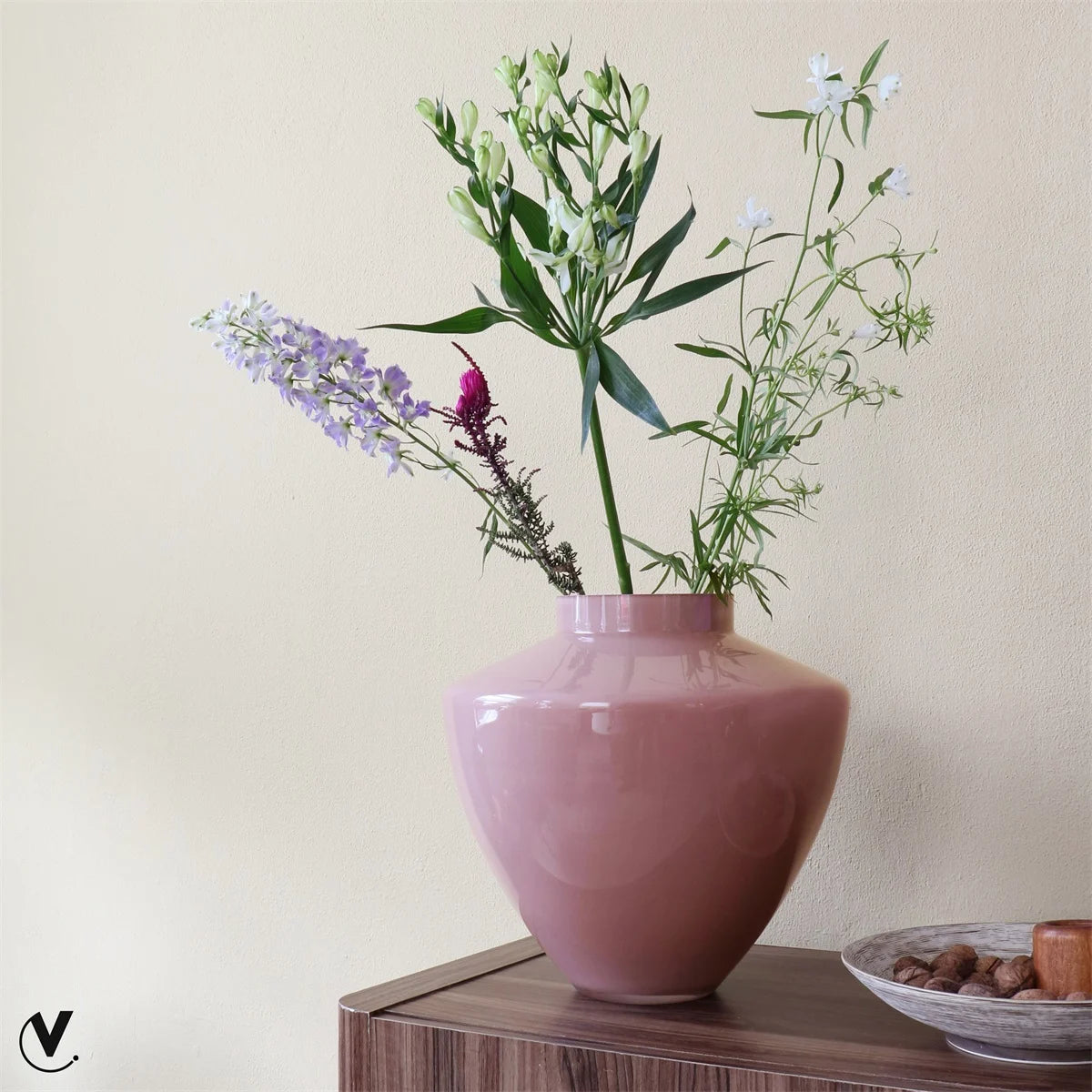 Tugela Vaas Pastelroze Ø33